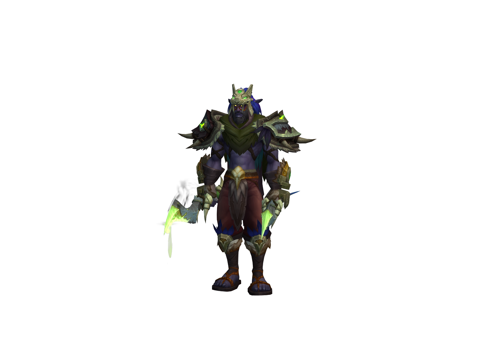 Nutofbag 3D character render