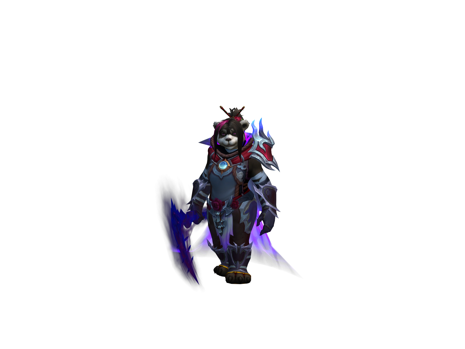 Wobblywiggly 3D character render