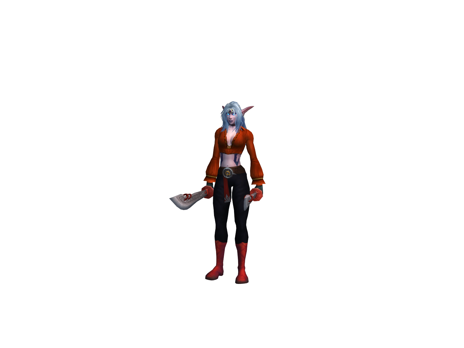 Eurush 3D character render