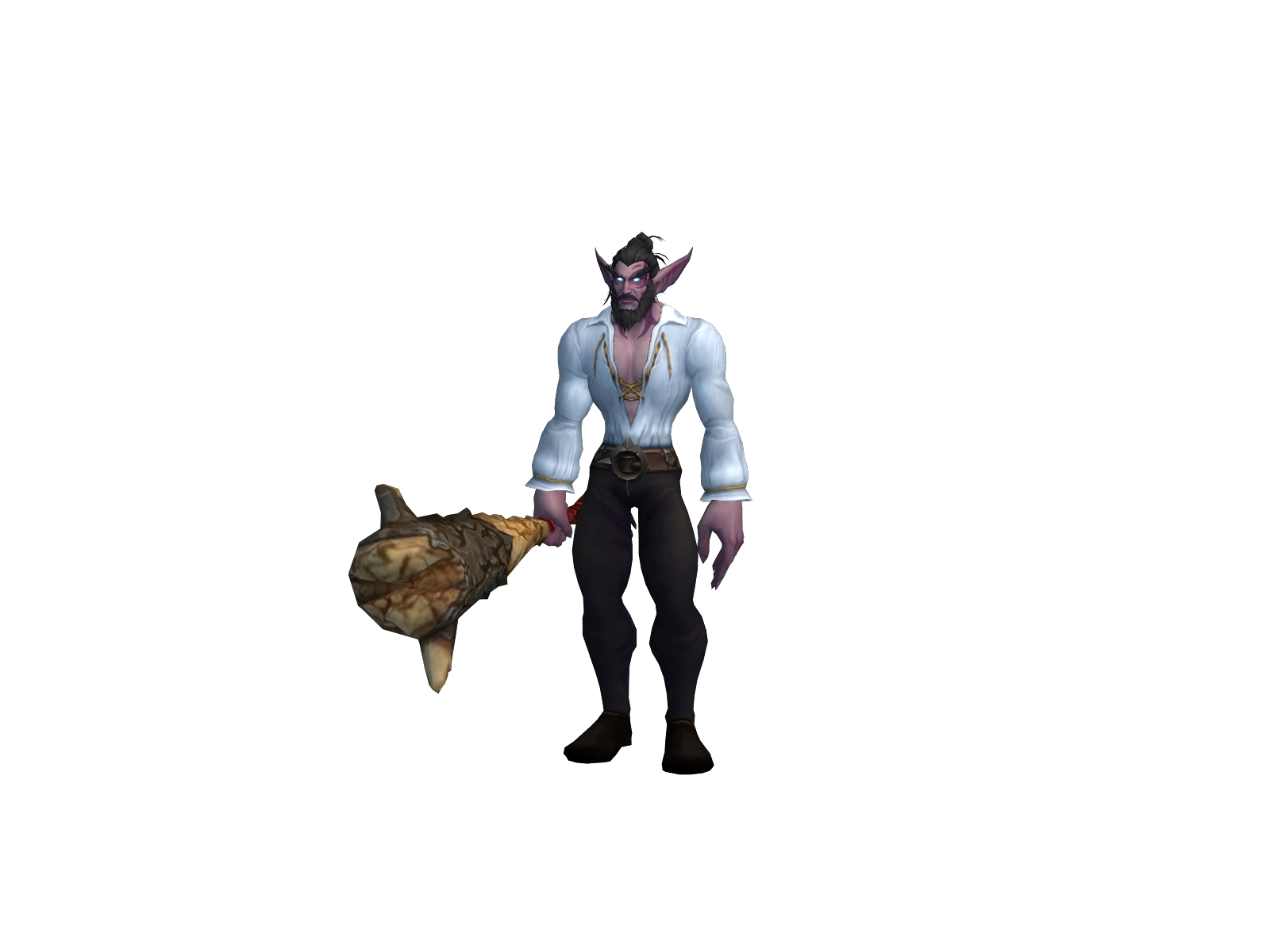 Lonatón 3D character render