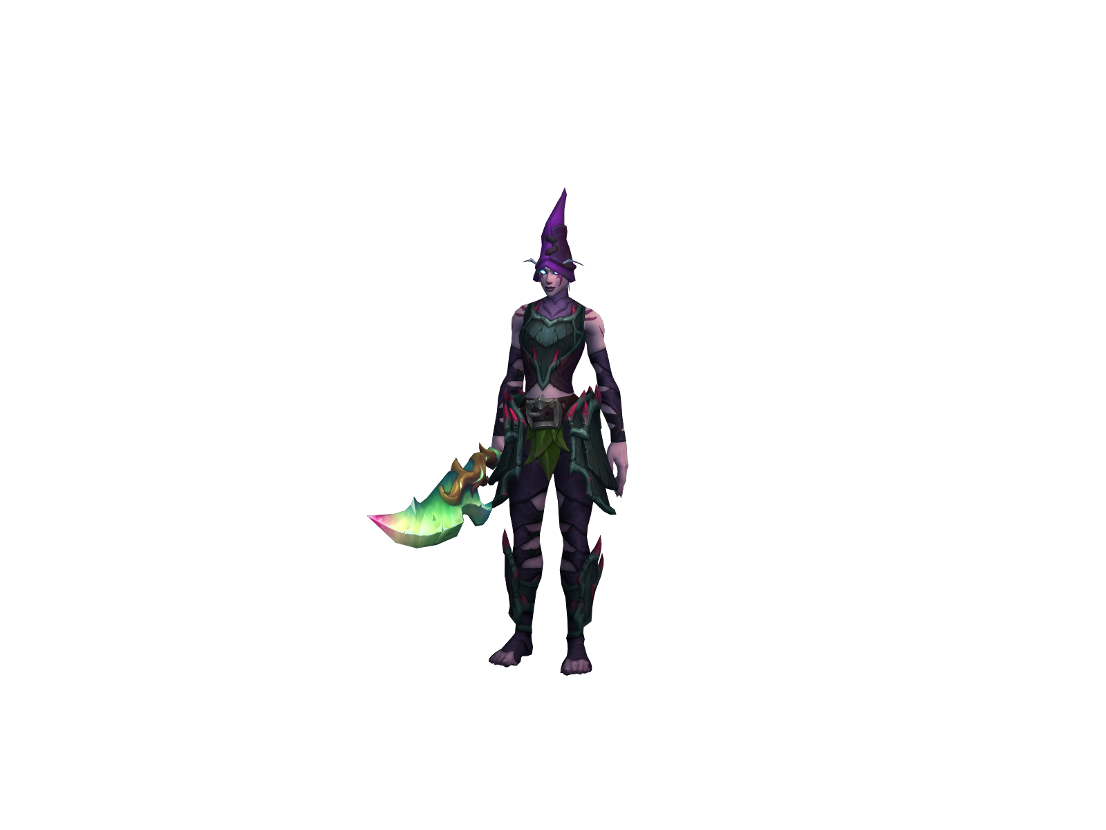 Mèsara 3D character render