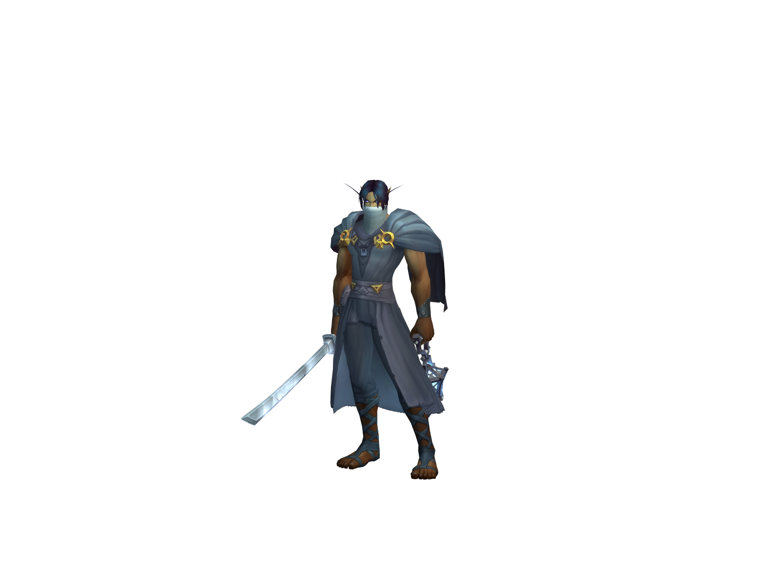 Kylíân 3D character render