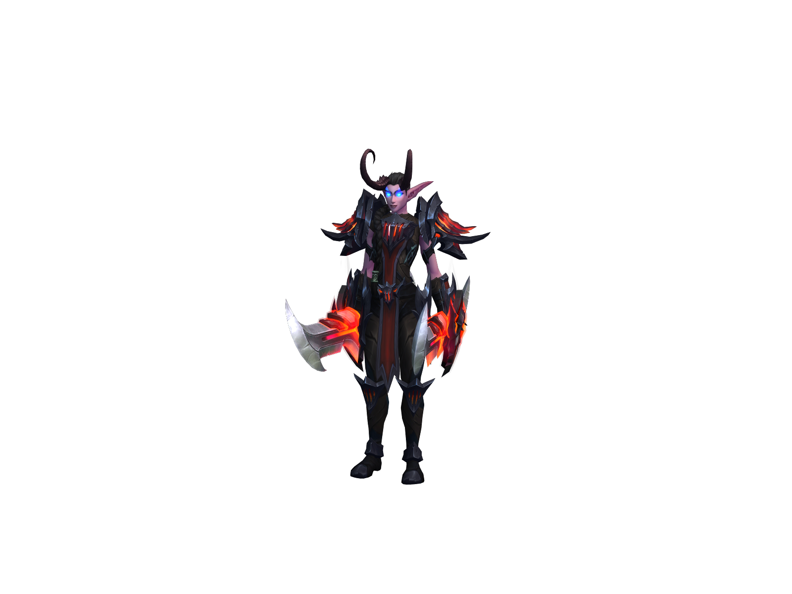 Freyauch 3D character render