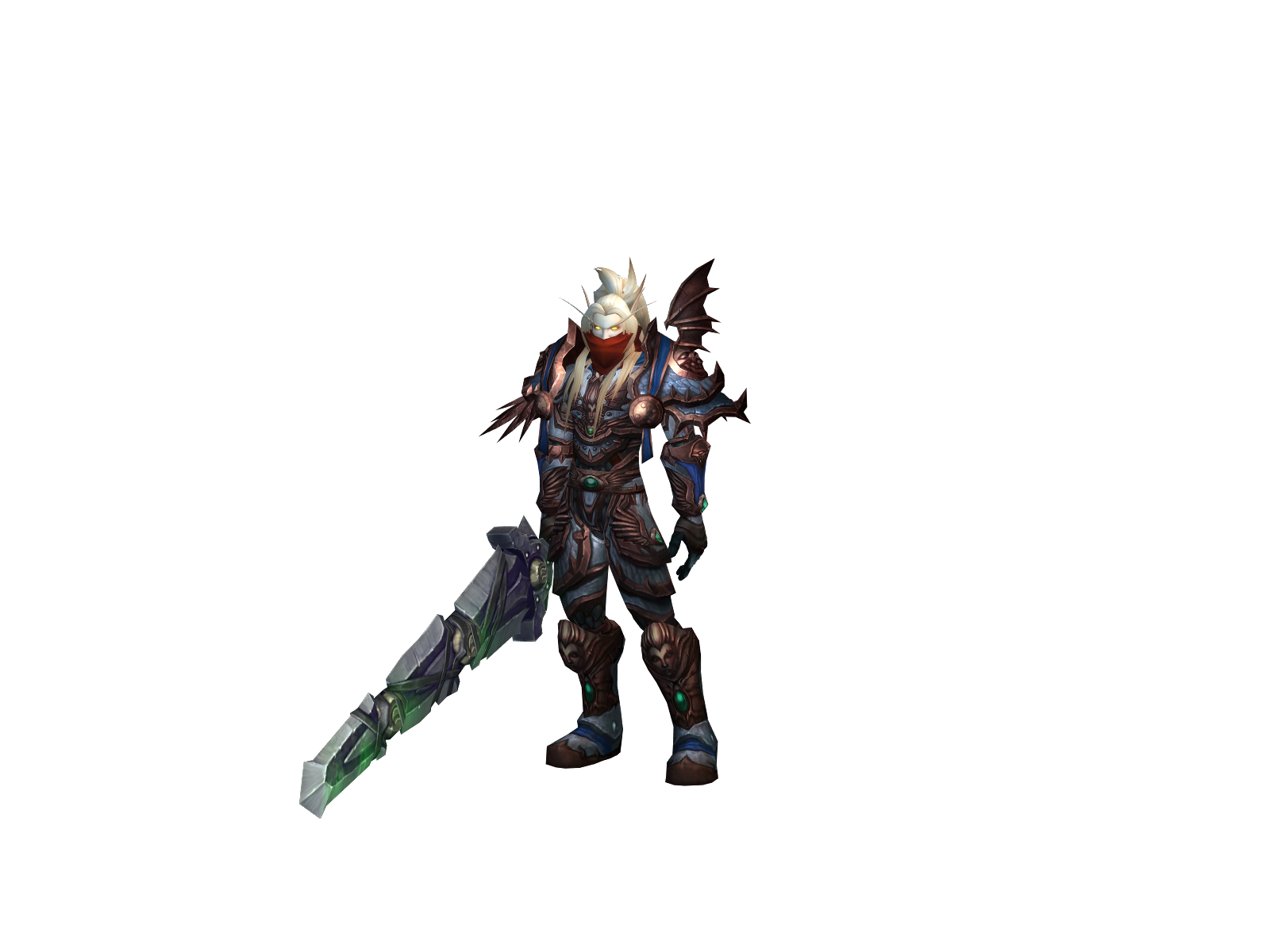 Caelûn 3D character render