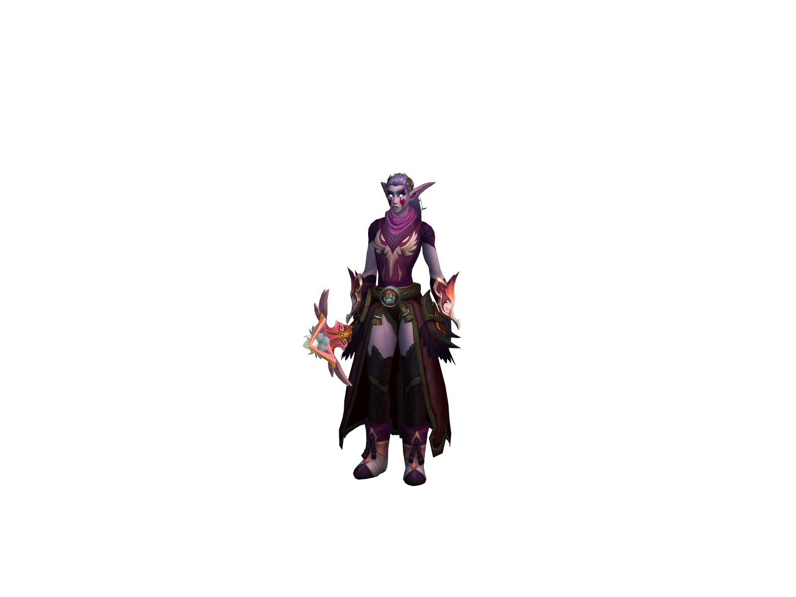 Kinarei 3D character render