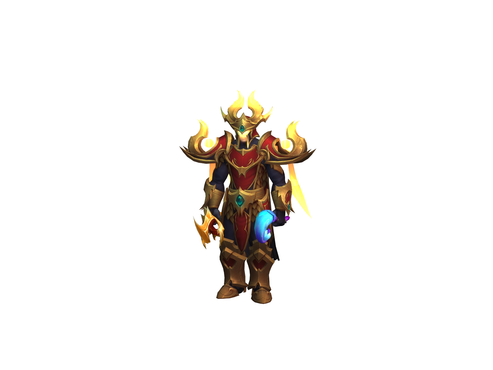 Voidflux 3D character render
