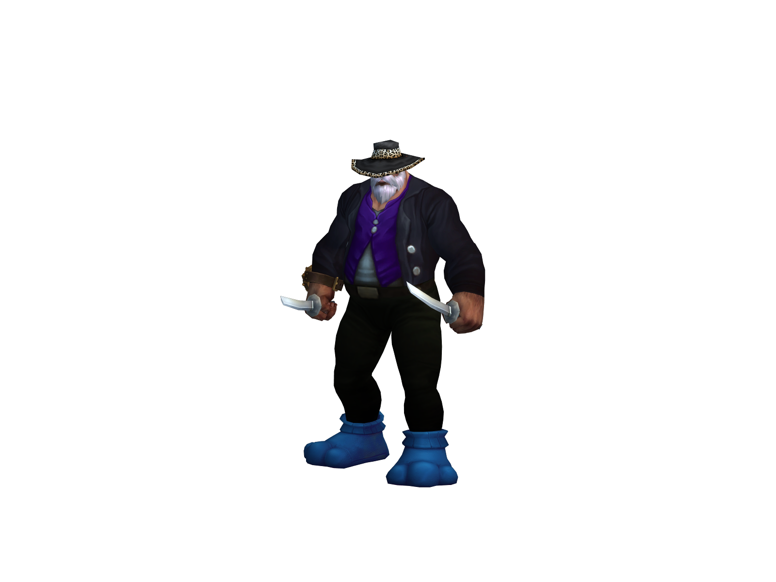 Bigboa 3D character render