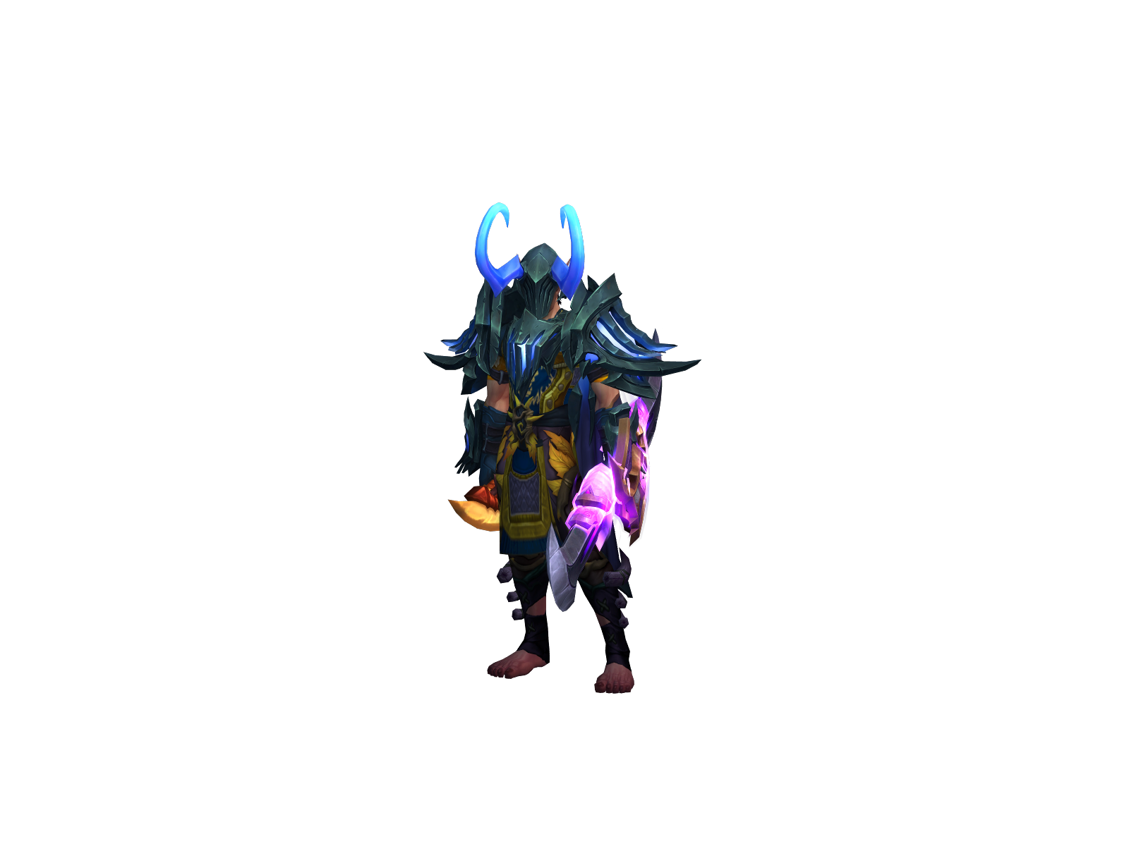 Khavi 3D character render