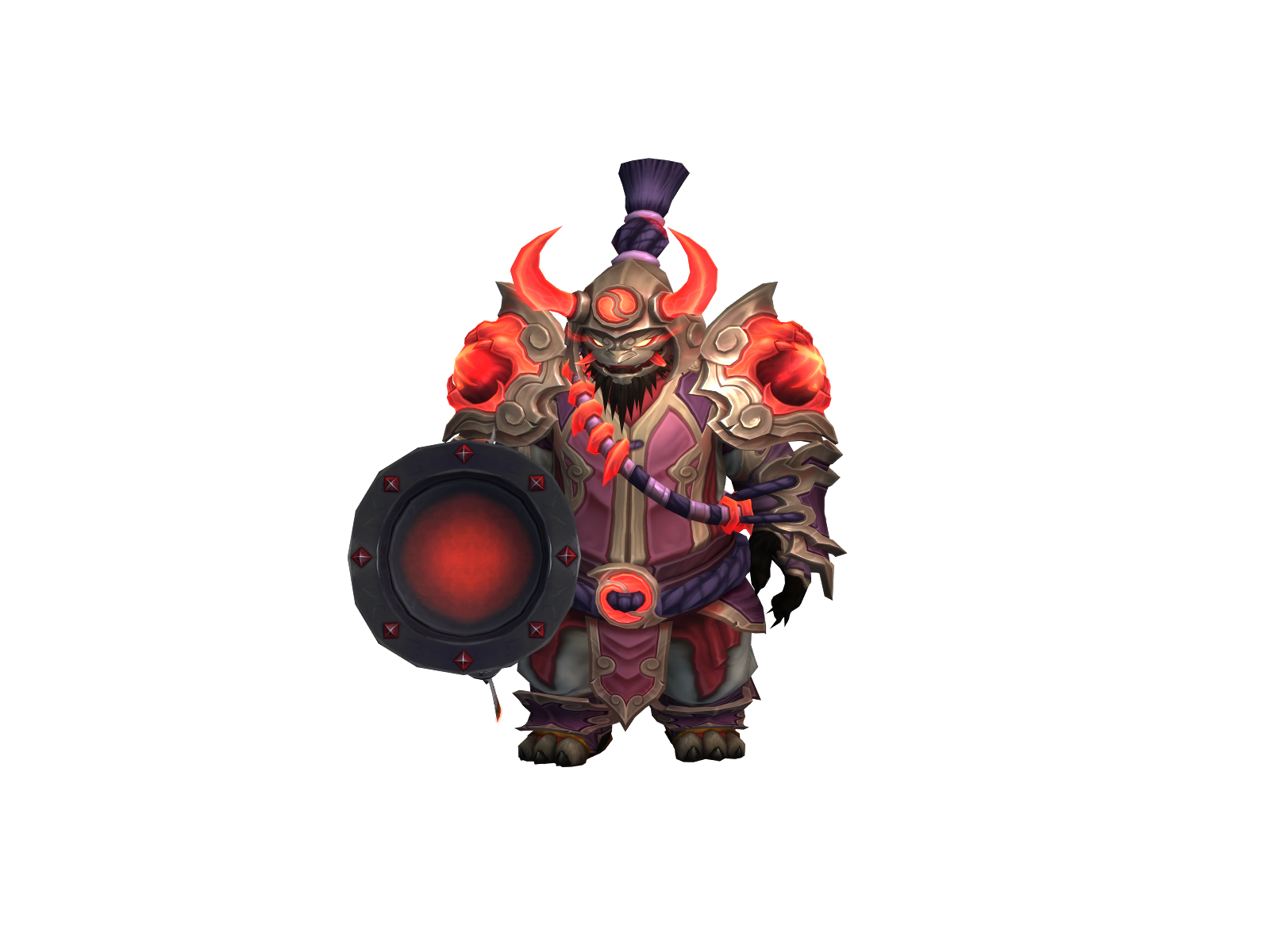 Ksha 3D character render