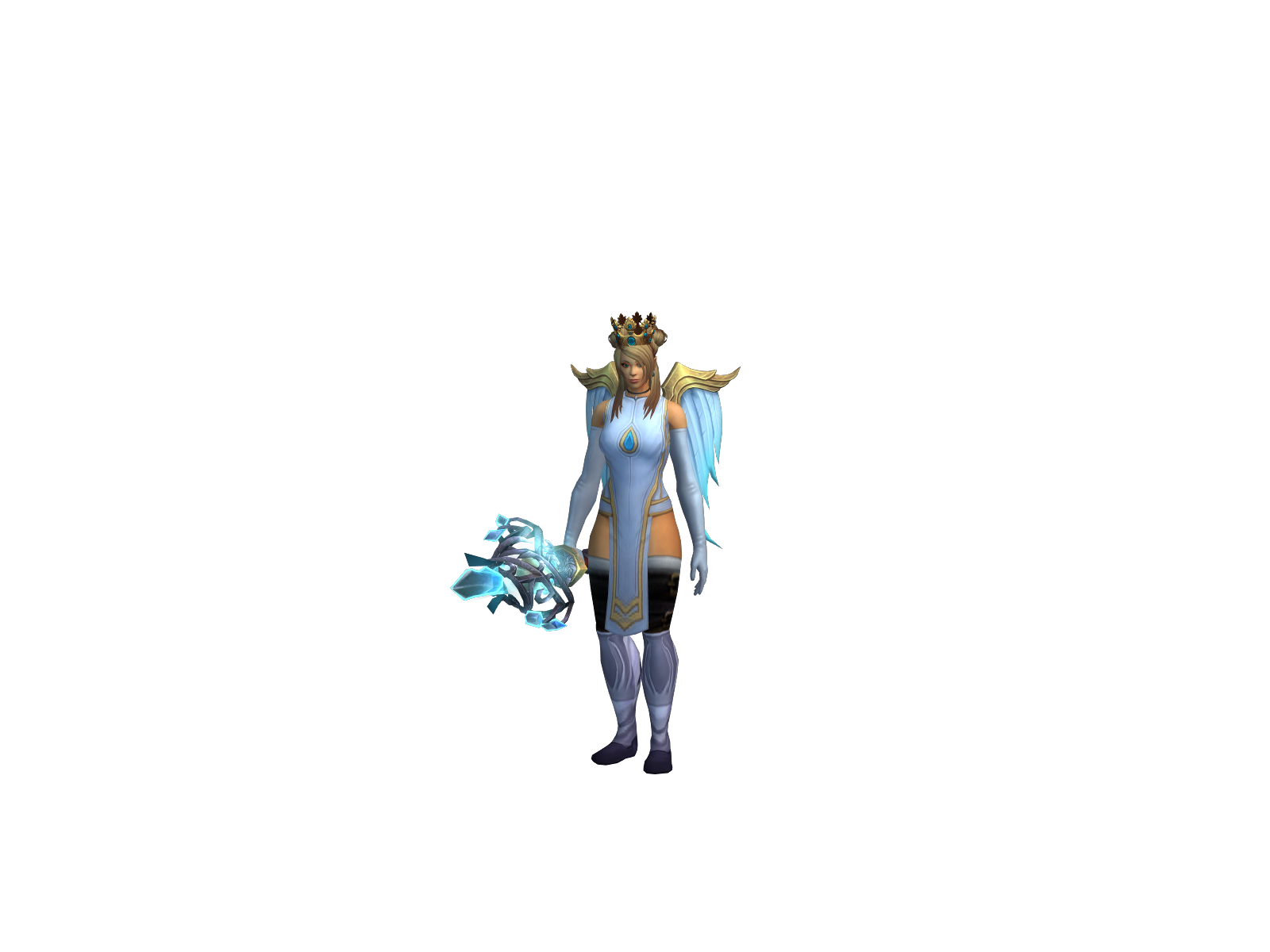 Loremisa 3D character render