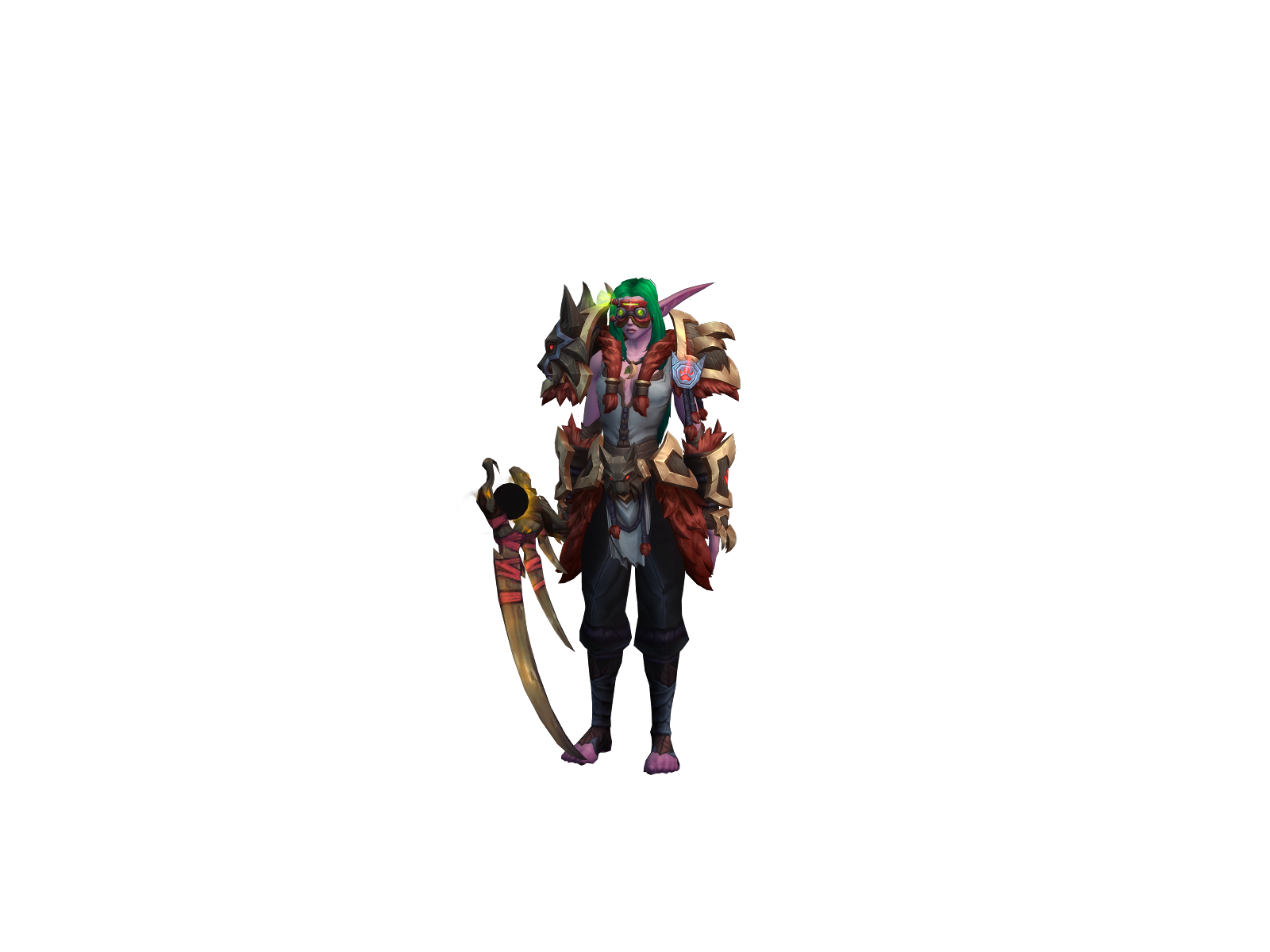 Elunesmoon 3D character render