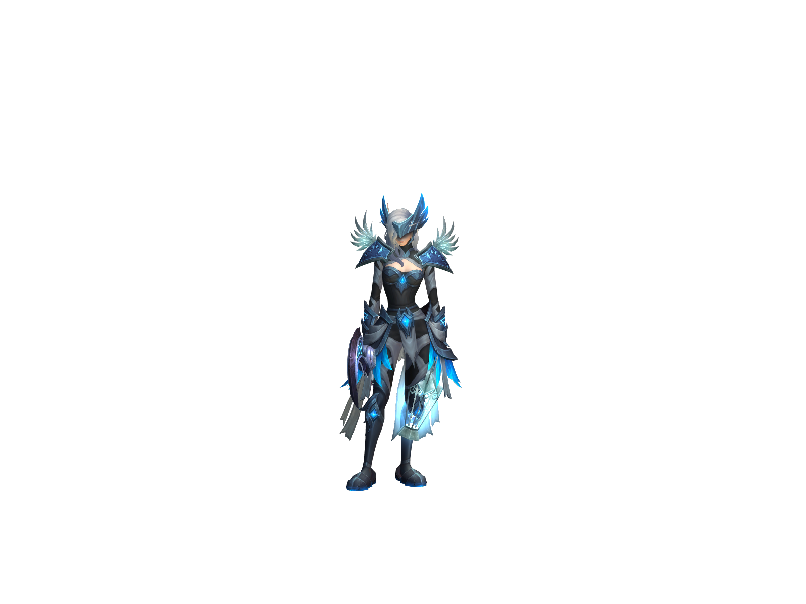 Valienra 3D character render