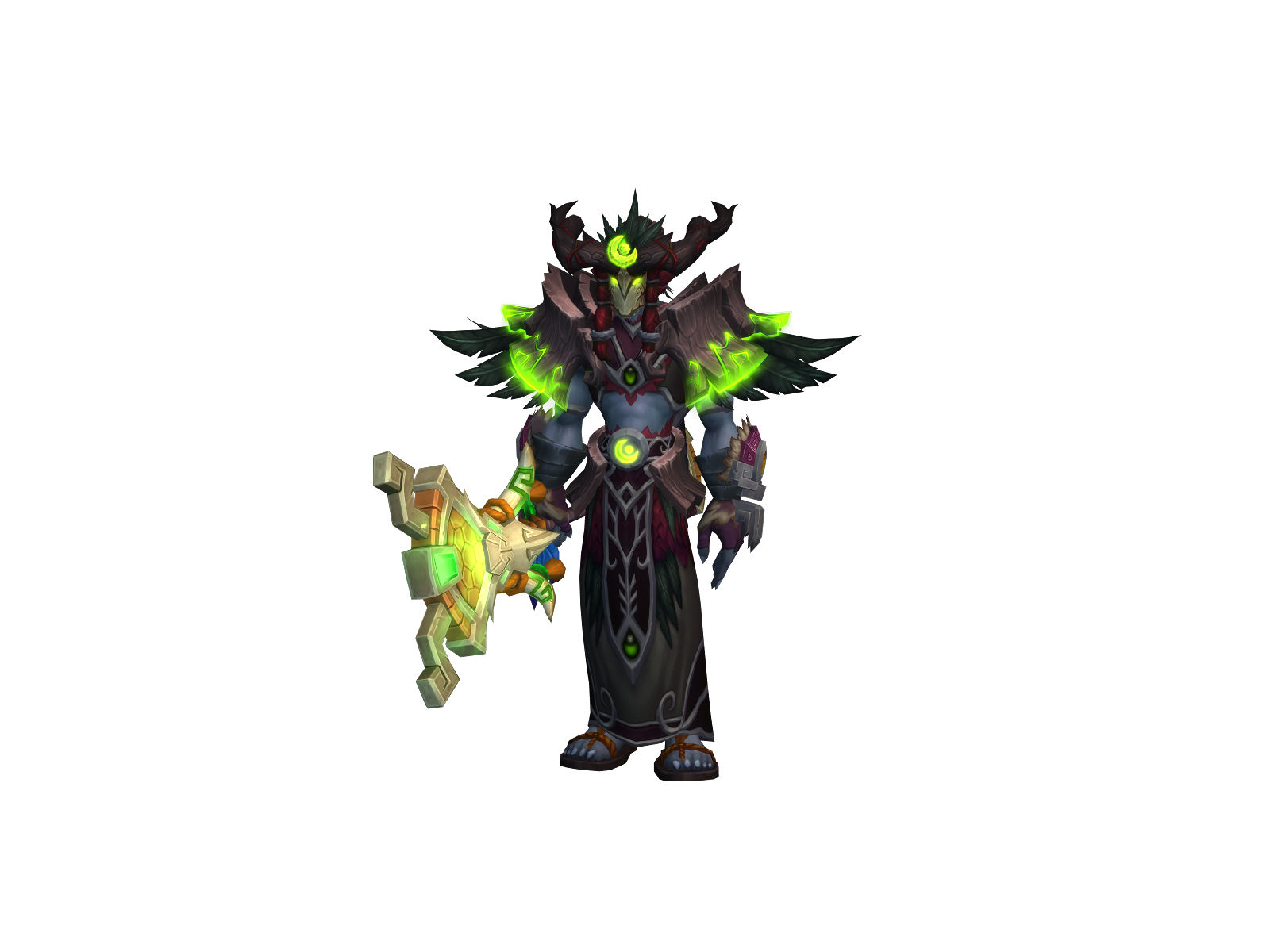 Vikarion 3D character render