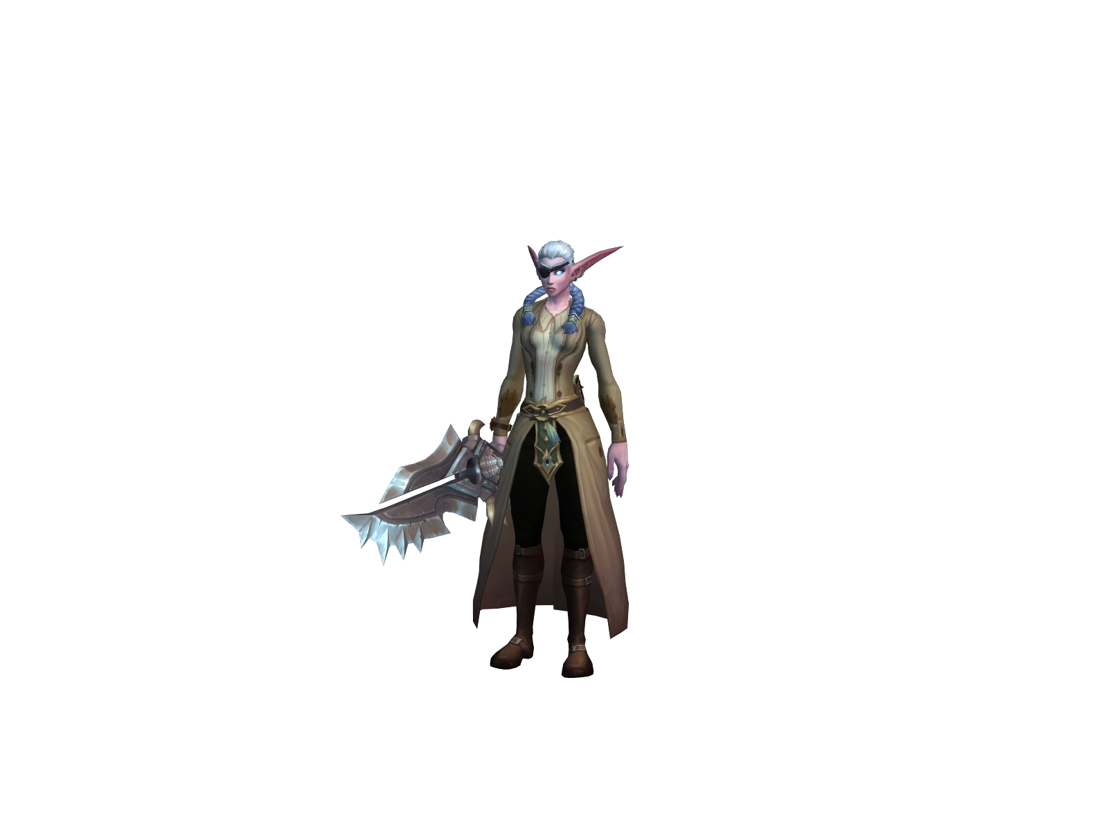 Mareyn 3D character render