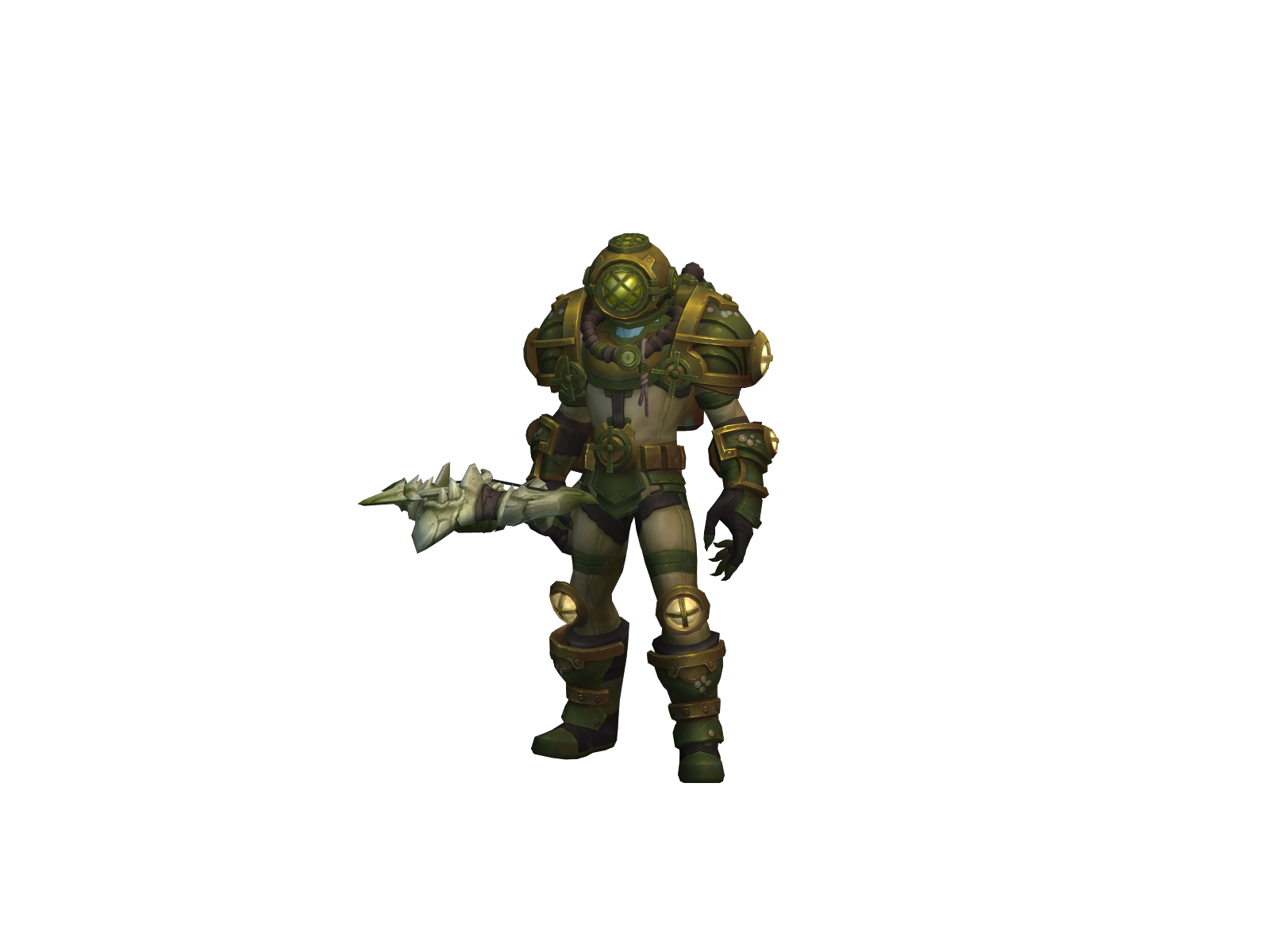 Tacto 3D character render