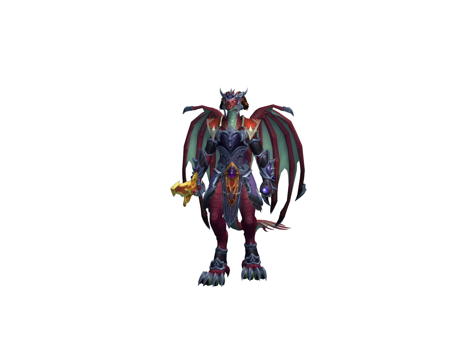 Solarstrasza 3D character render