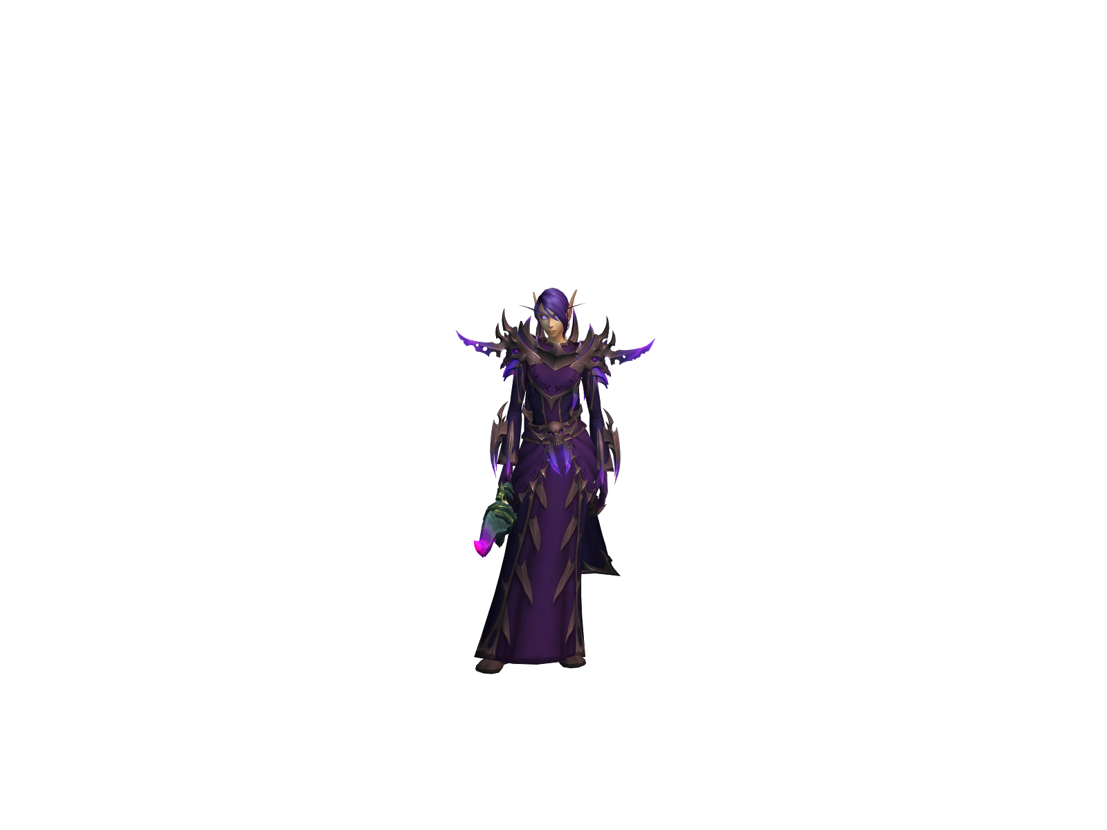 Zyadrá 3D character render