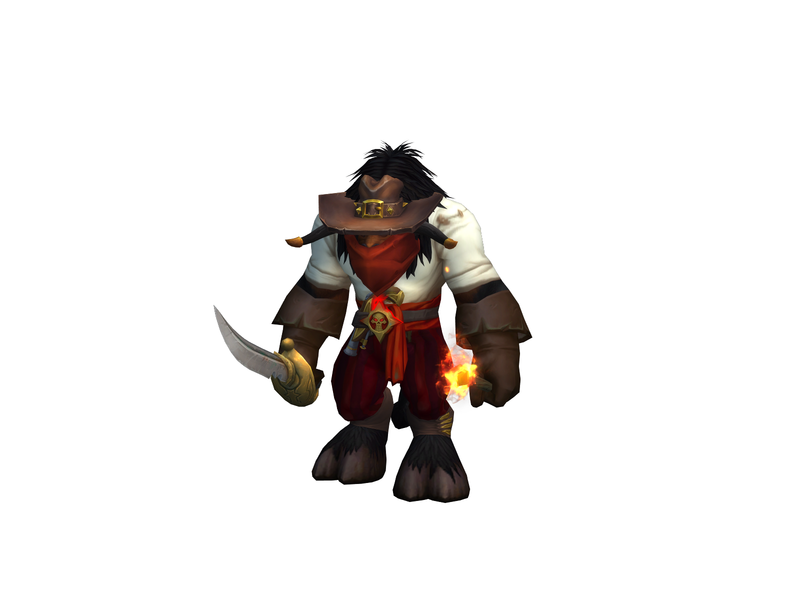 Lude 3D character render