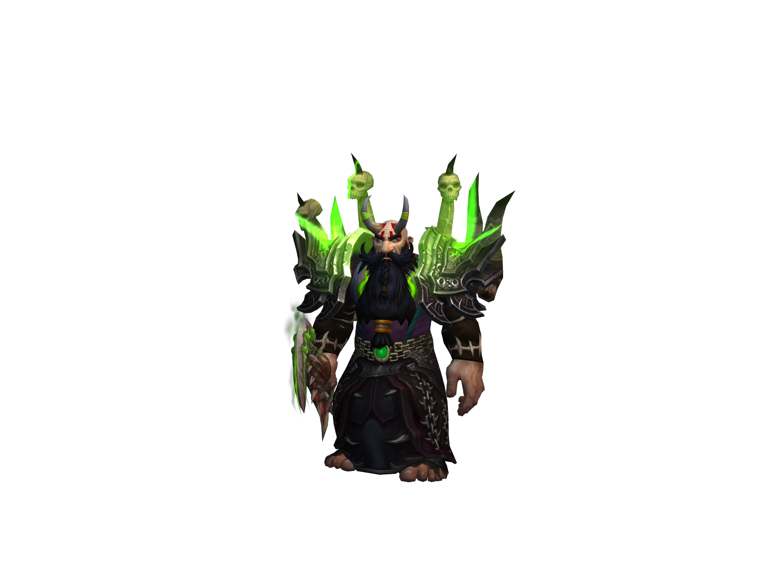 Varjomestari 3D character render