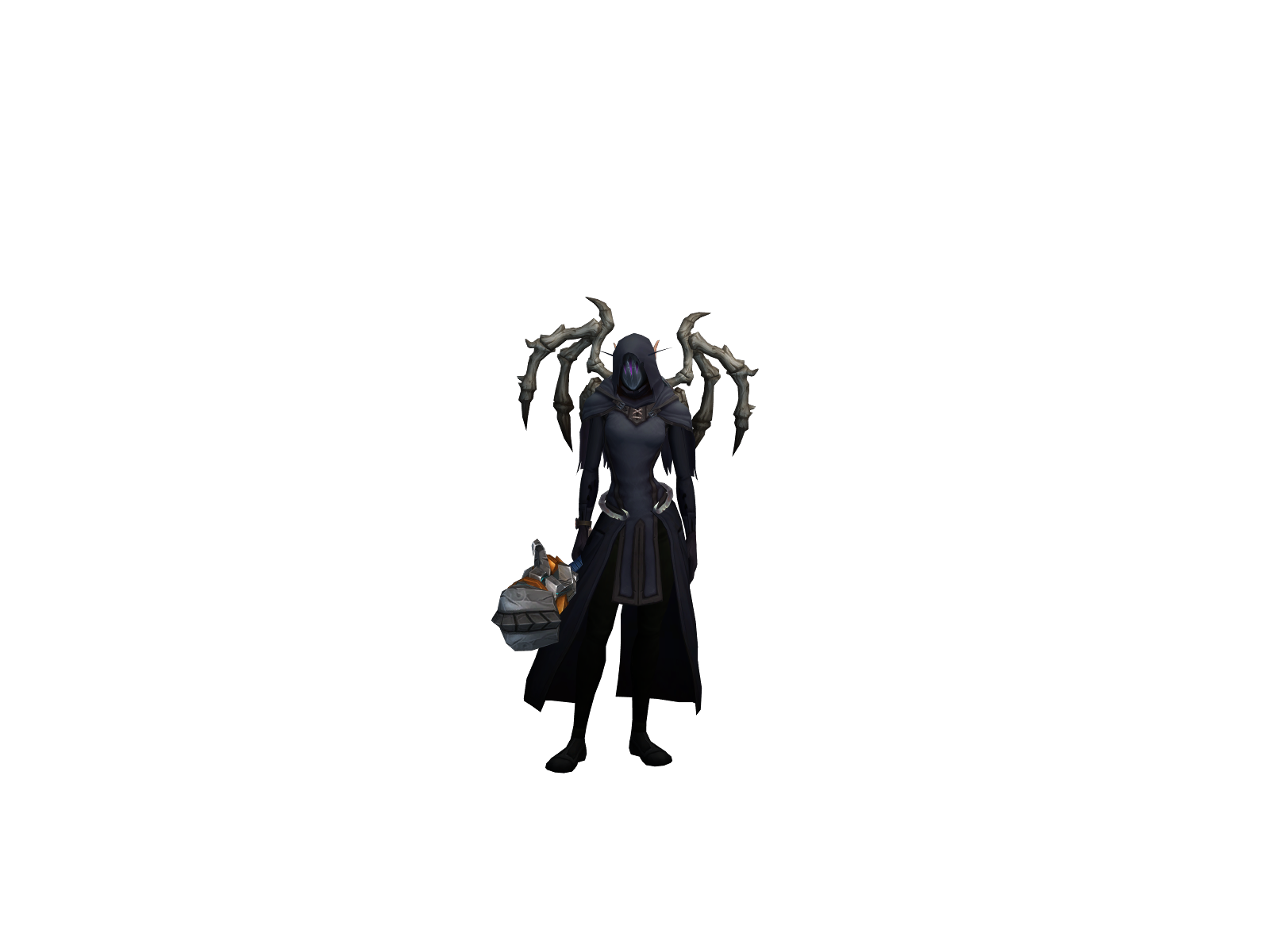 Zothia 3D character render