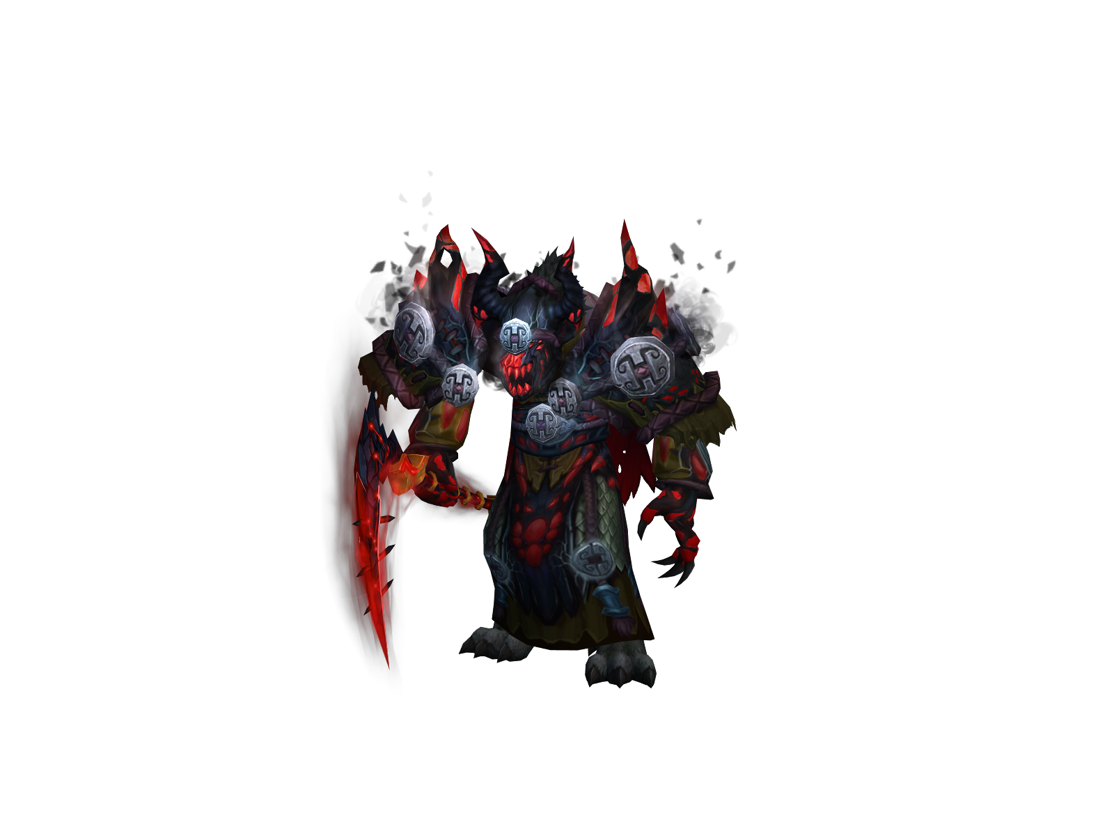 Cerberus 3D character render