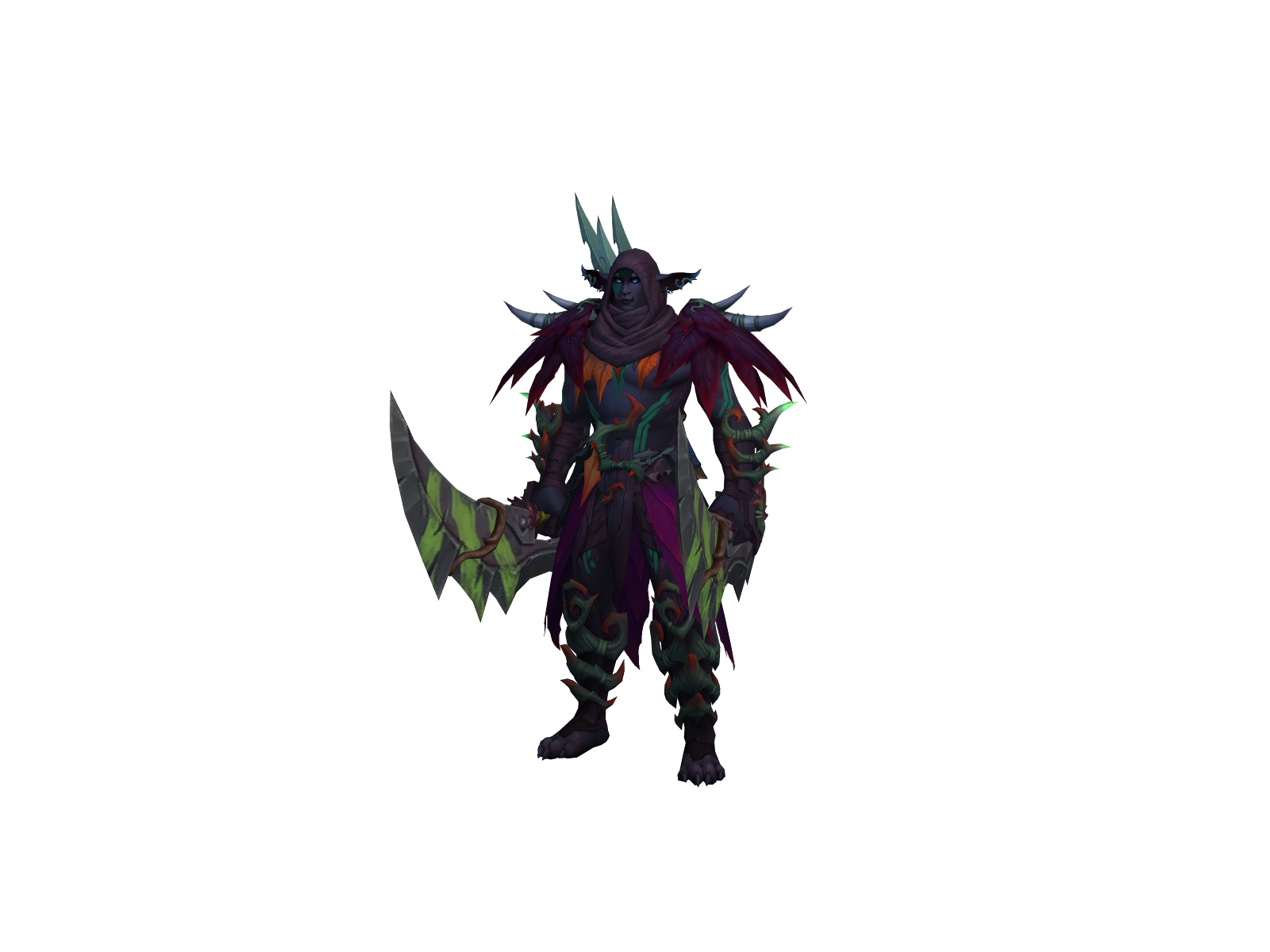 Ikezi 3D character render