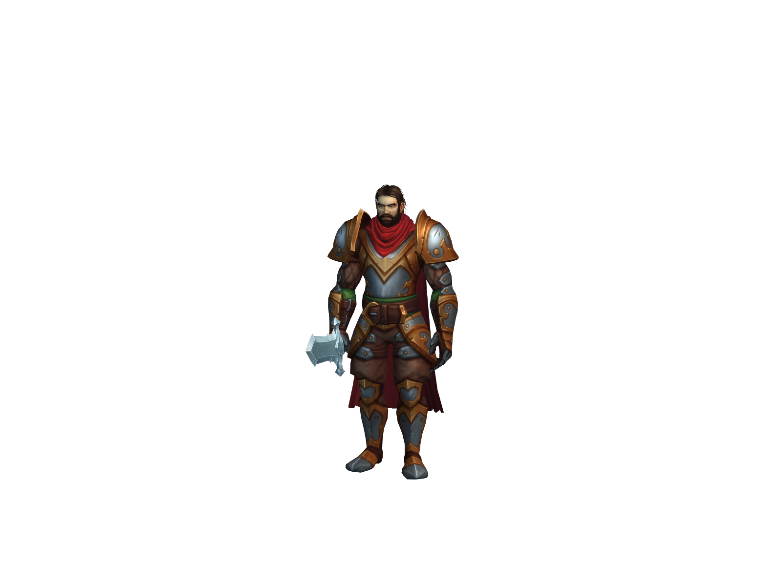 Konraid 3D character render