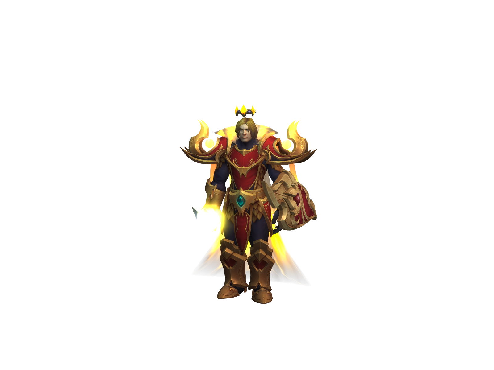 Caiel 3D character render