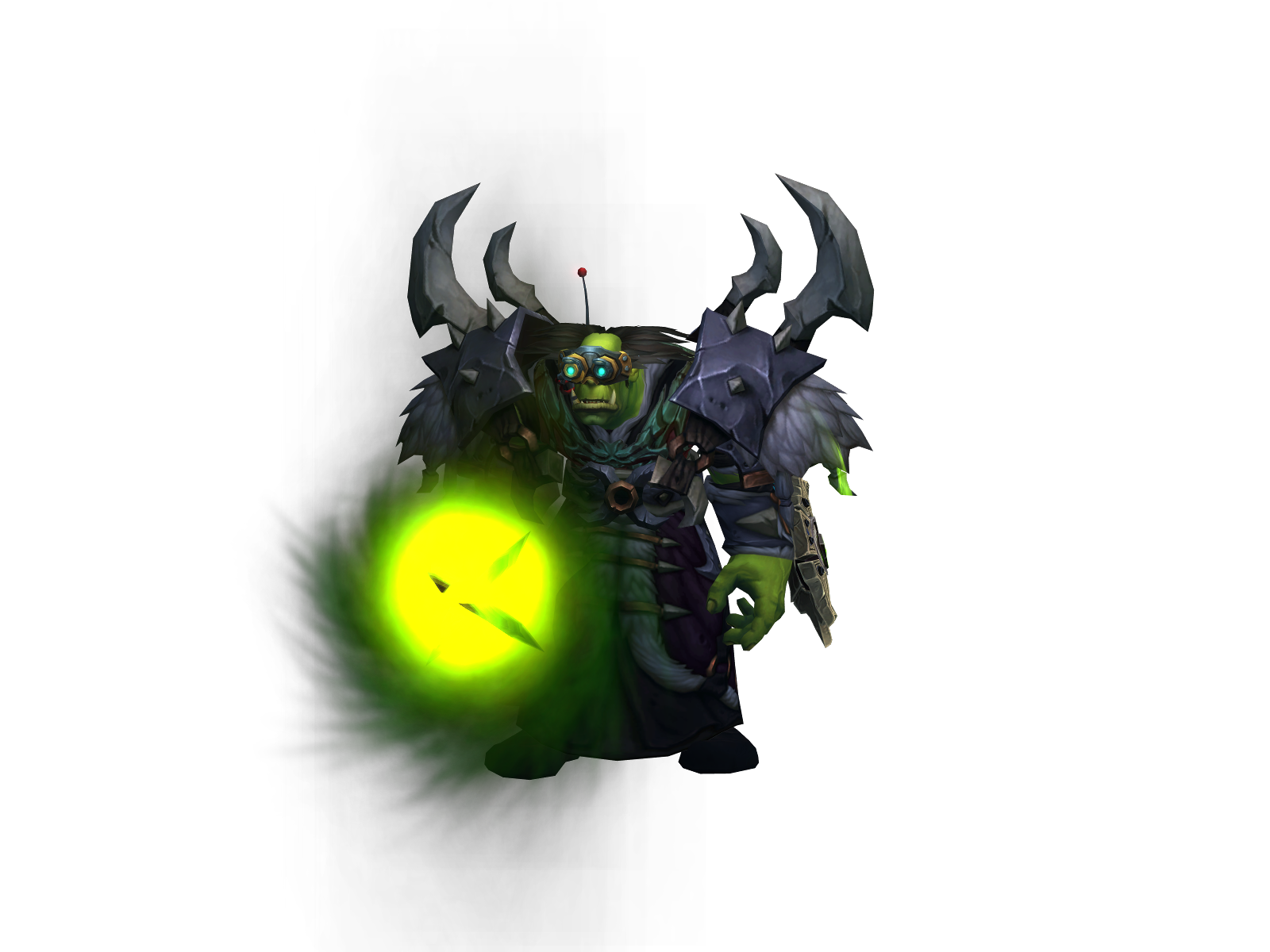 Hollowk 3D character render