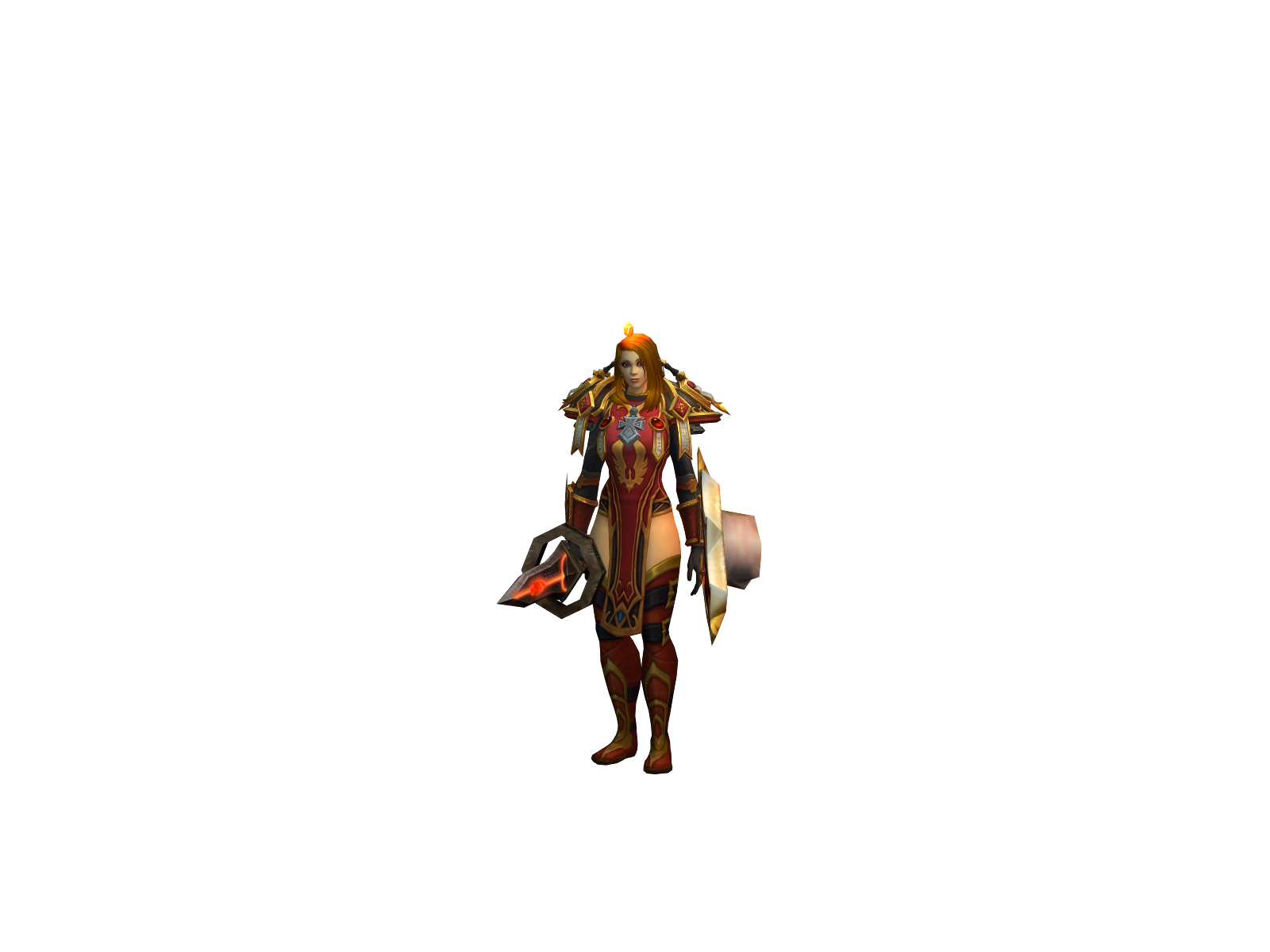 vaelirà 3D character render