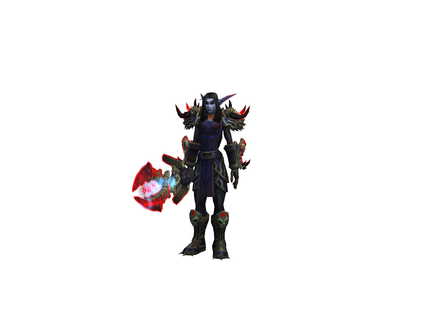 Dreadwynd 3D character render