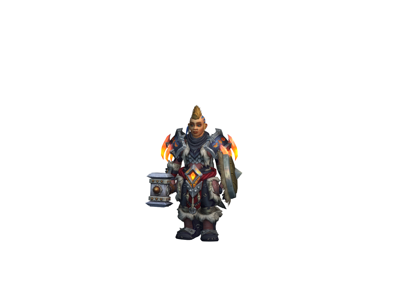 Gwyndair 3D character render