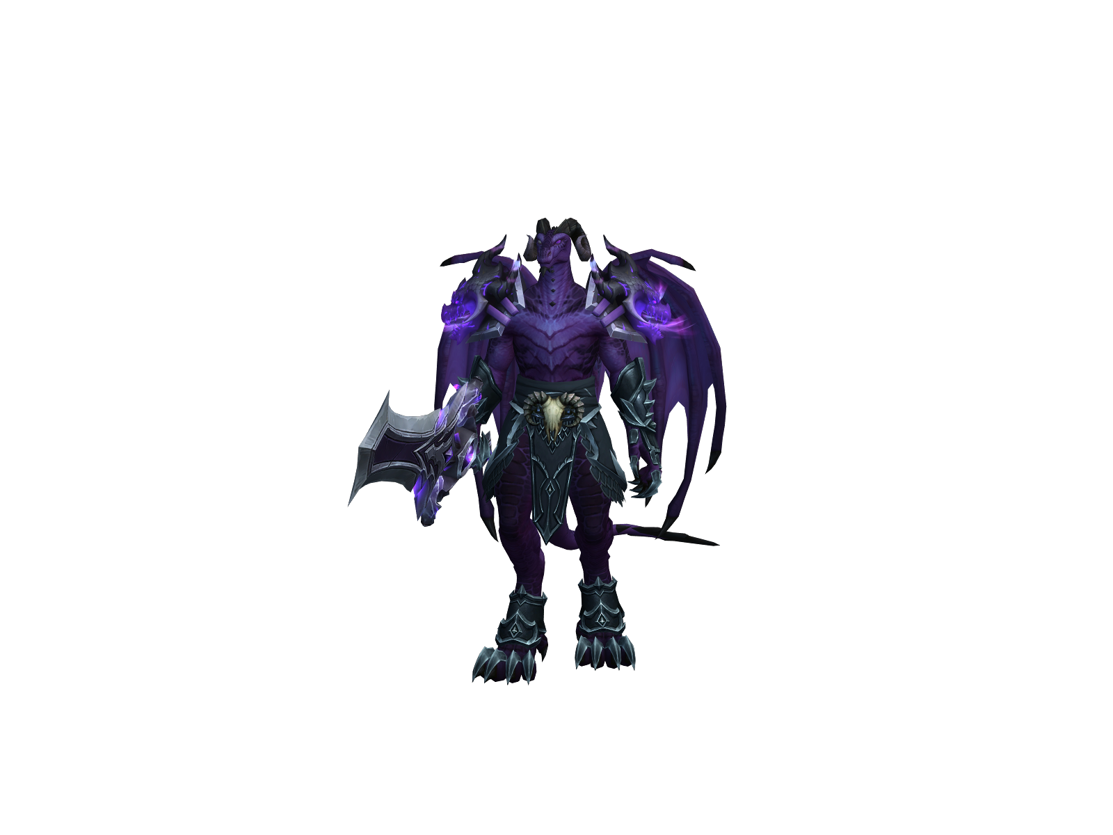 Crøøwn 3D character render