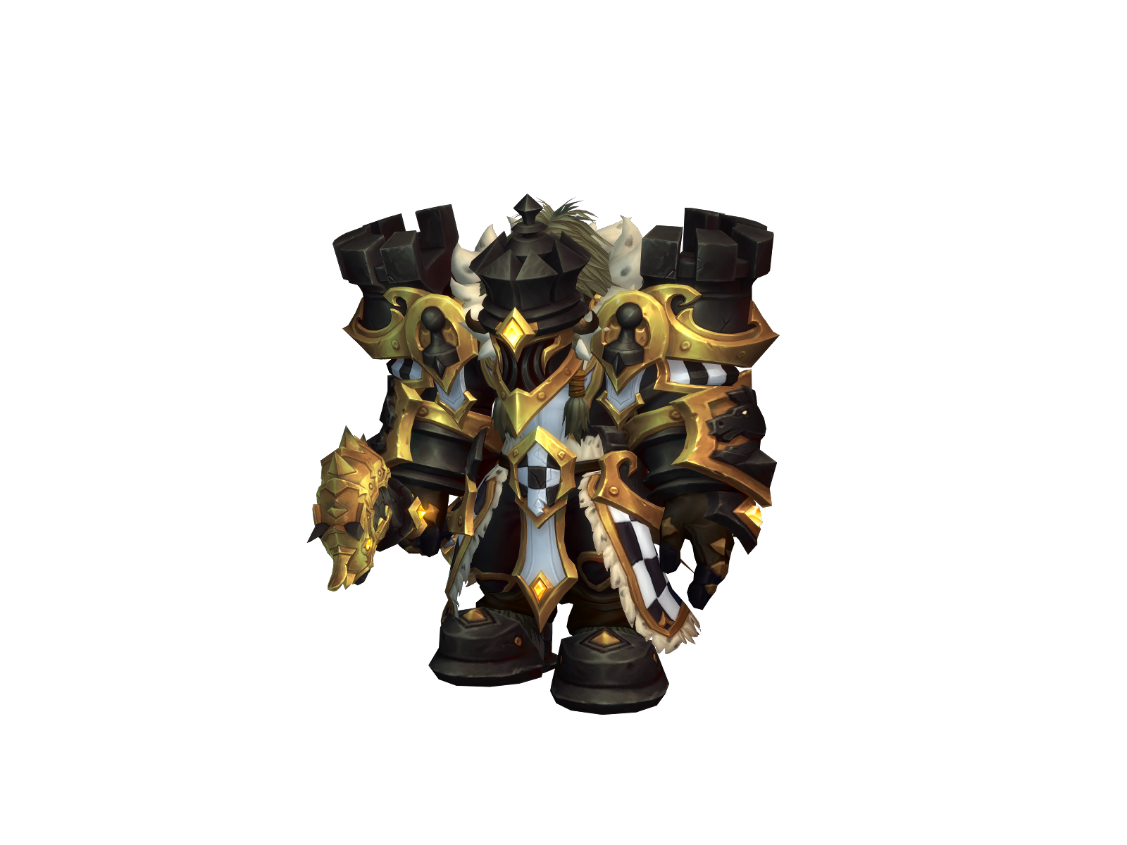 Tuppo 3D character render