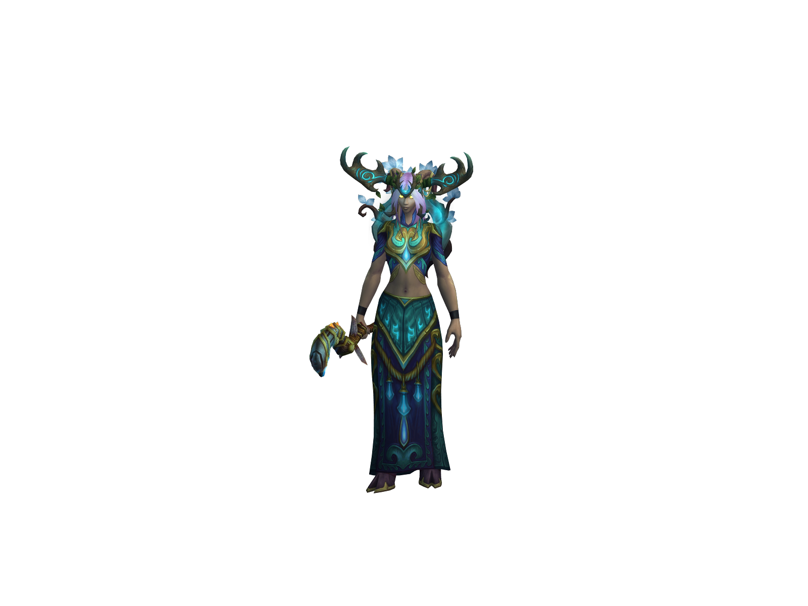Dementzia 3D character render
