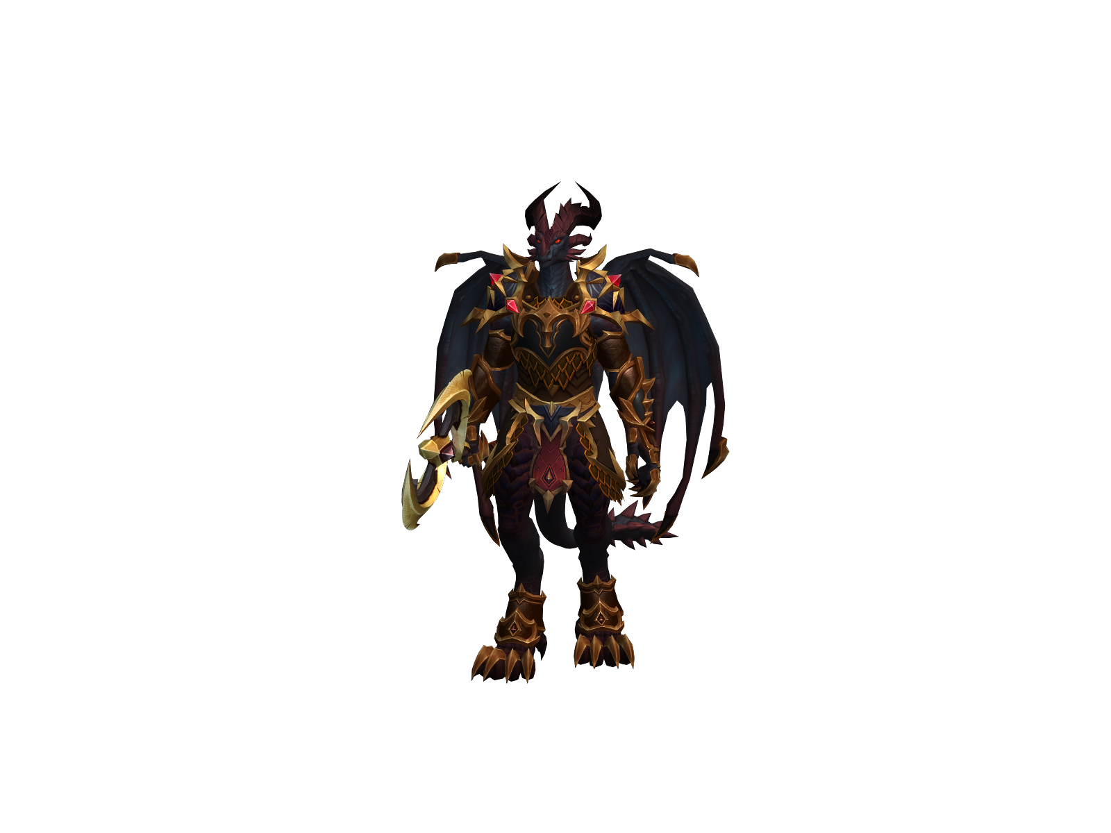 Saldrax 3D character render