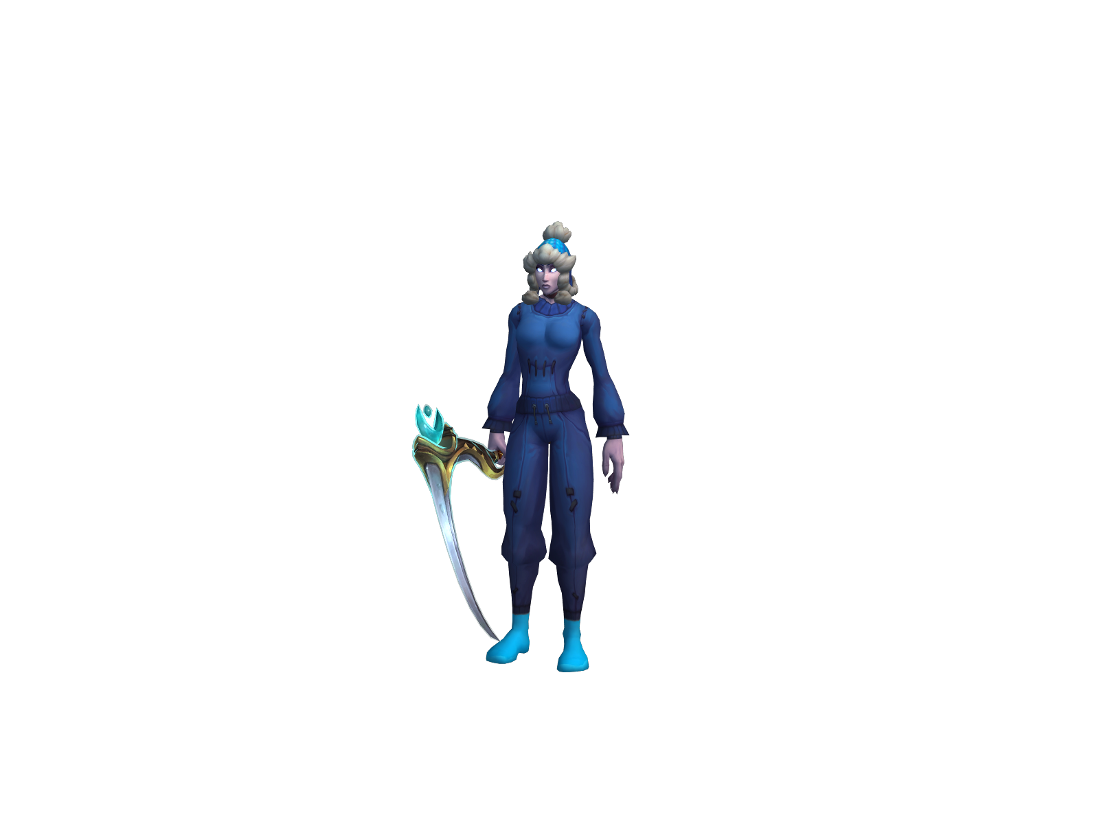 Póly 3D character render