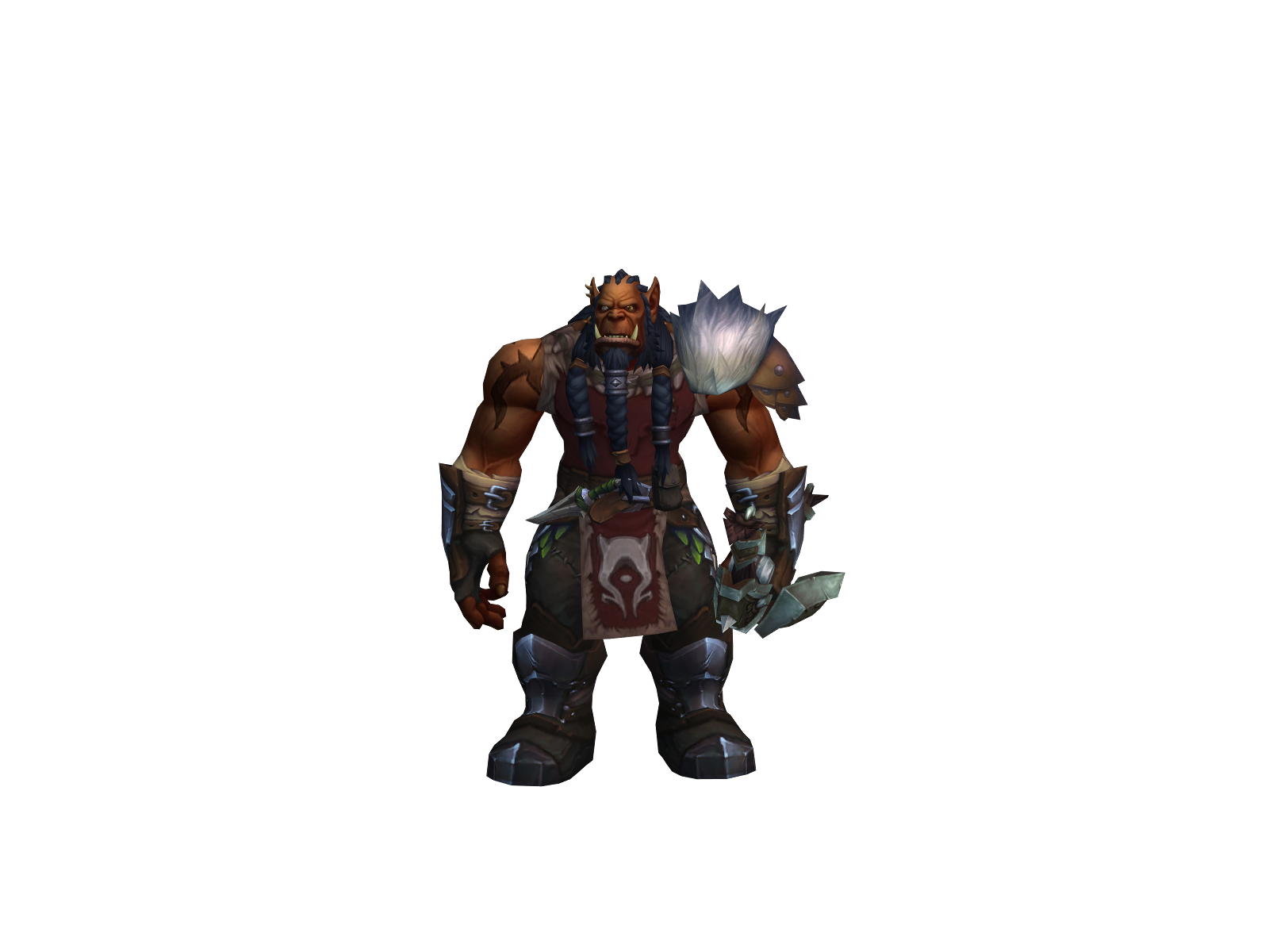 Gordul 3D character render