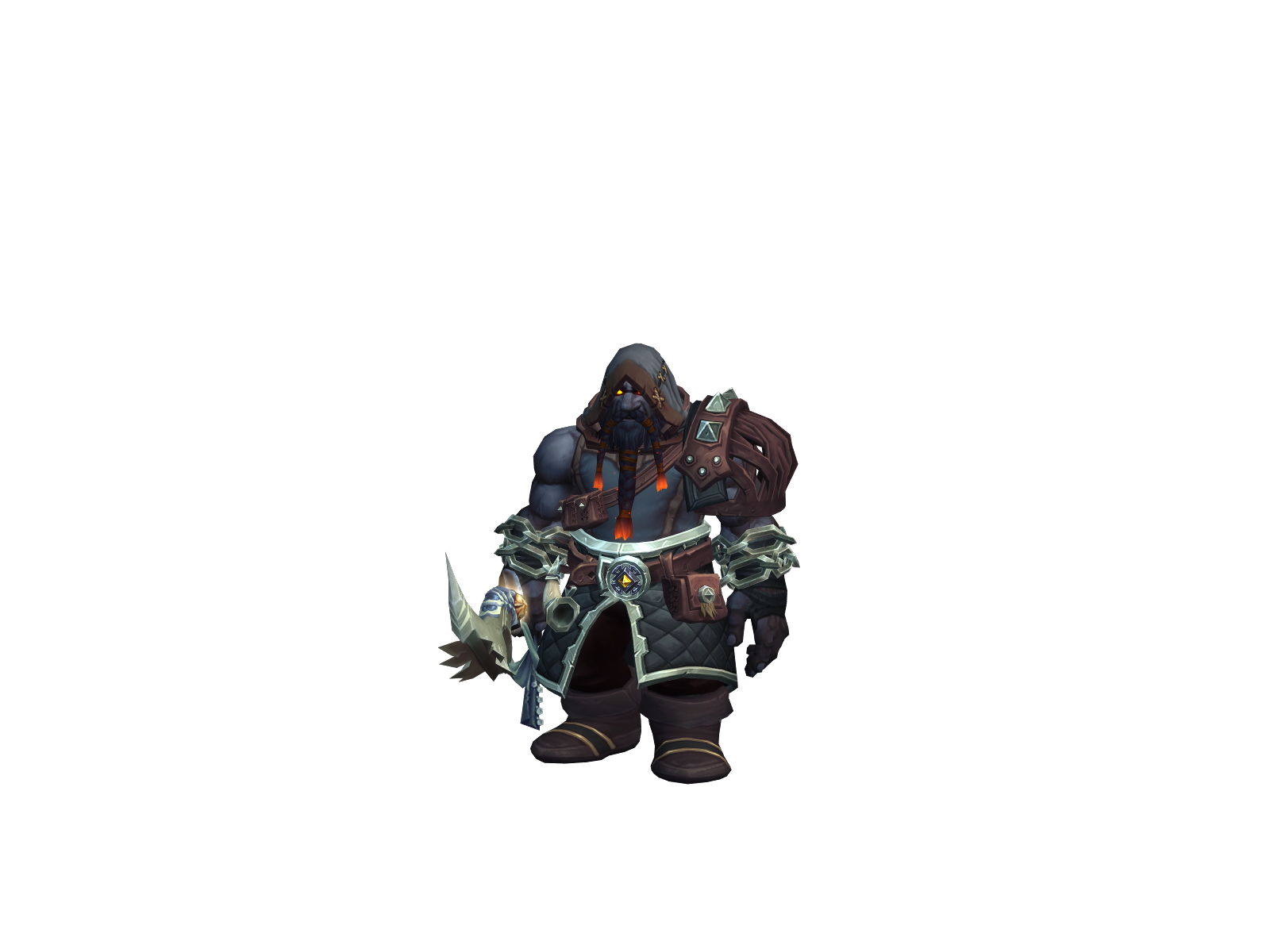 Oskirys 3D character render
