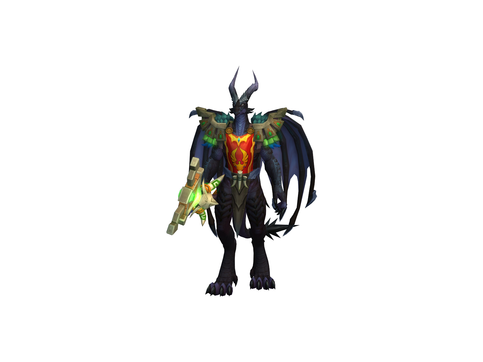 Dractar 3D character render