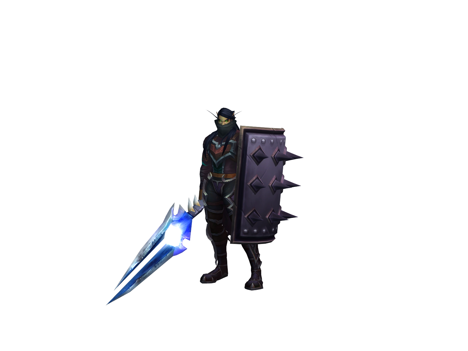 Zidvius 3D character render