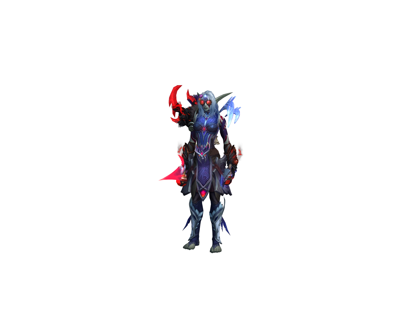 Shadowmeldxd 3D character render