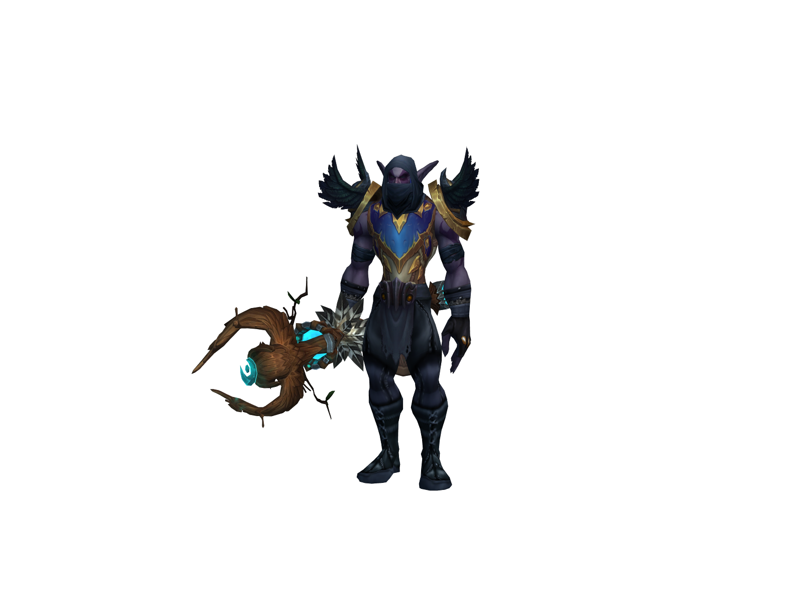 Fleety 3D character render