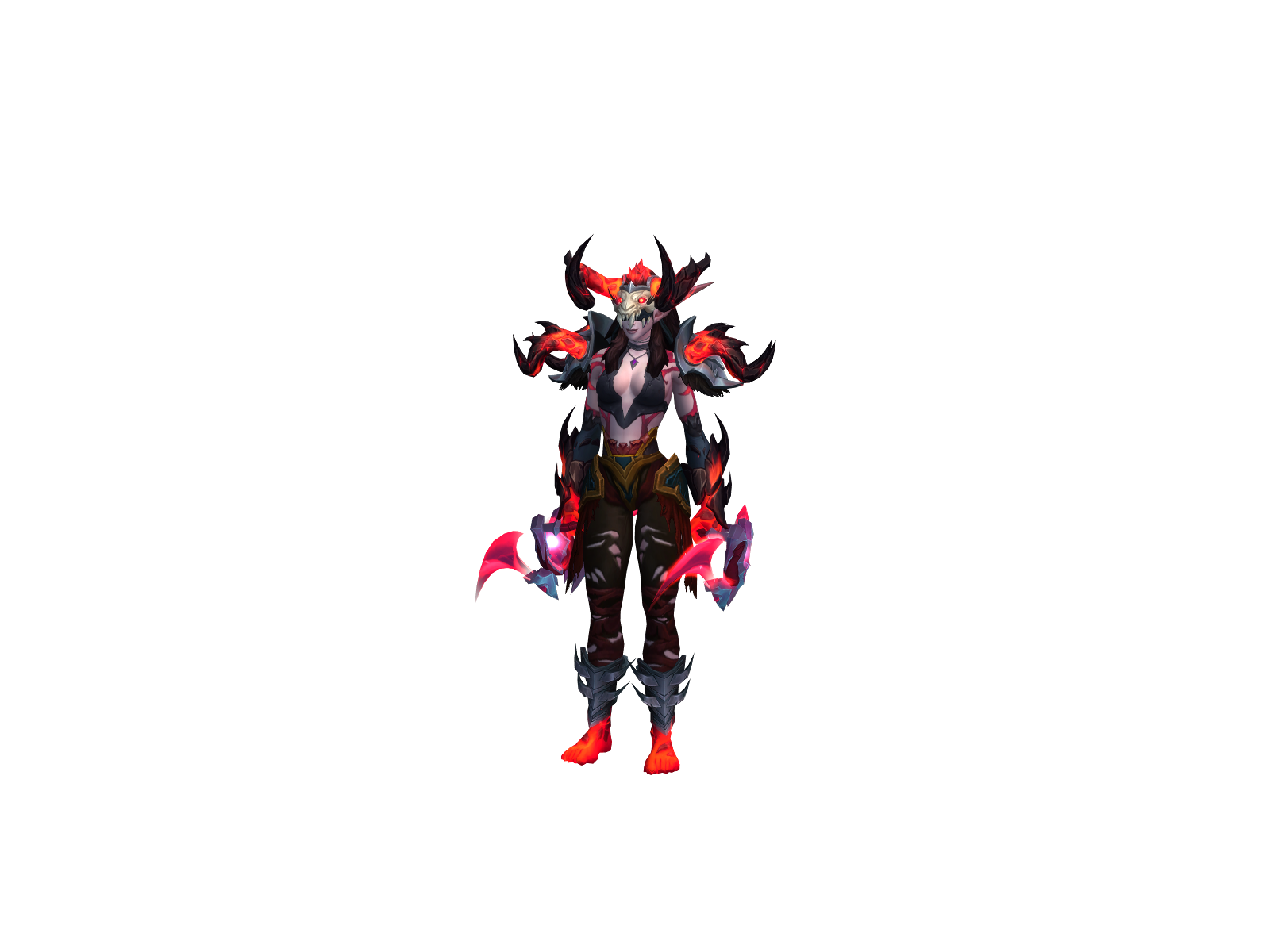 Alynísa 3D character render