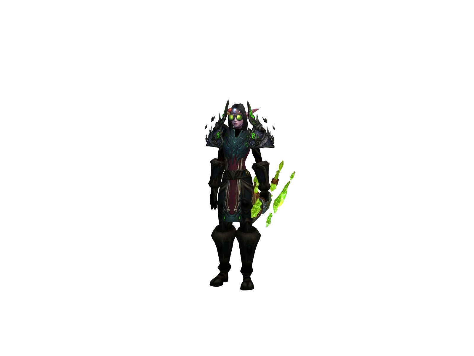 Blacklumé 3D character render