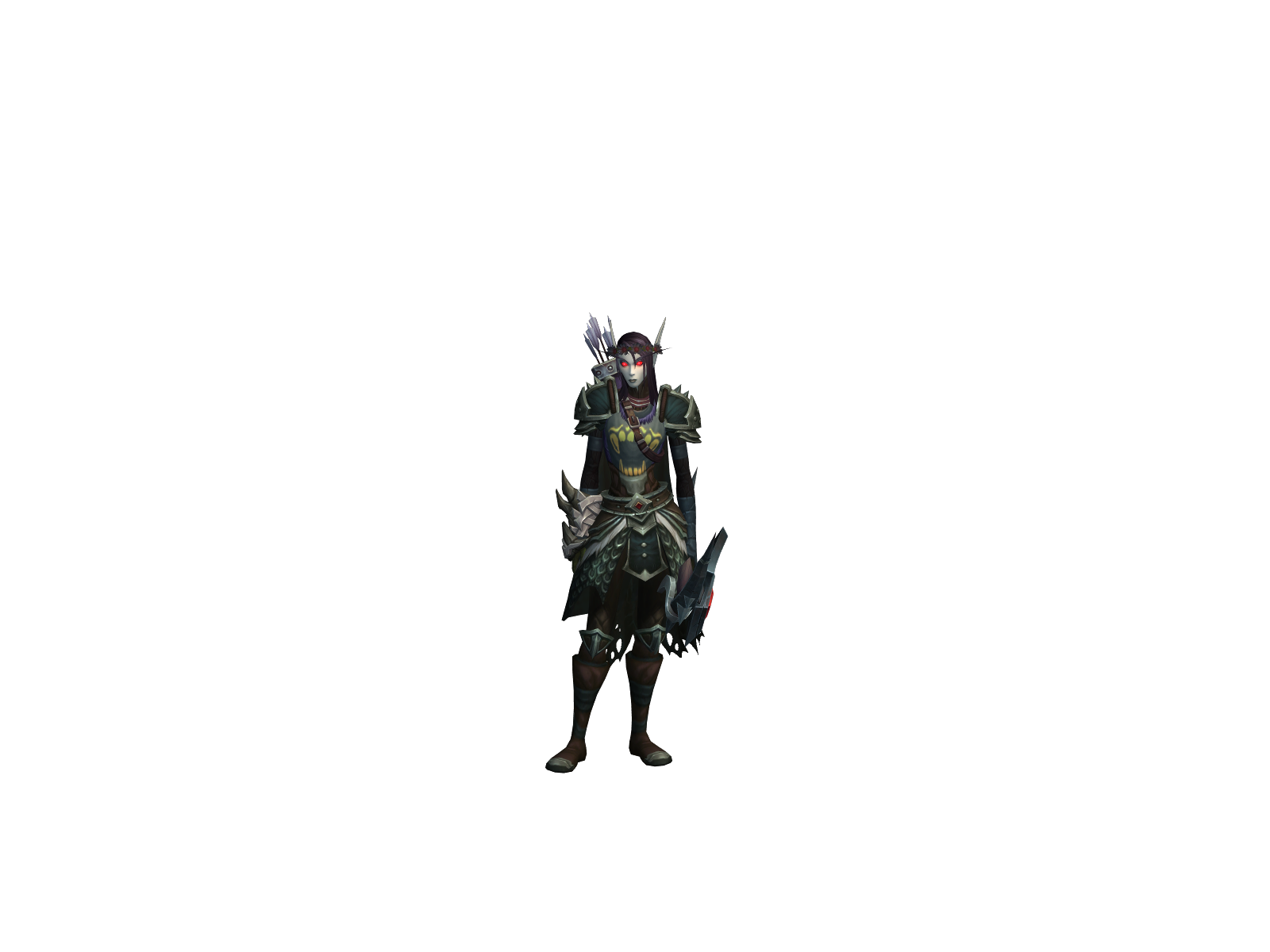 Emnia 3D character render