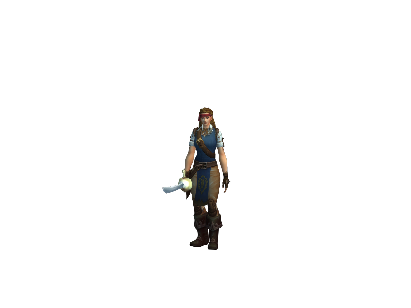 Khava 3D character render