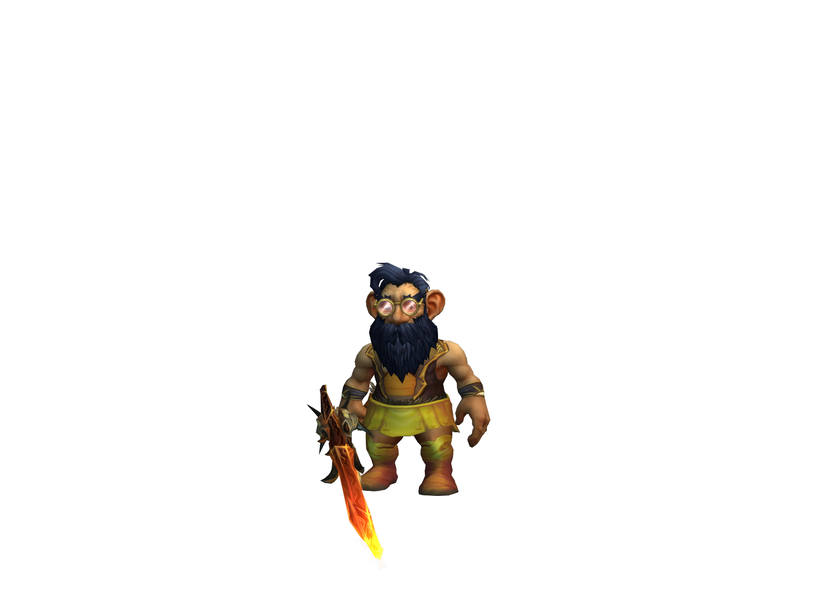 Bilgy 3D character render