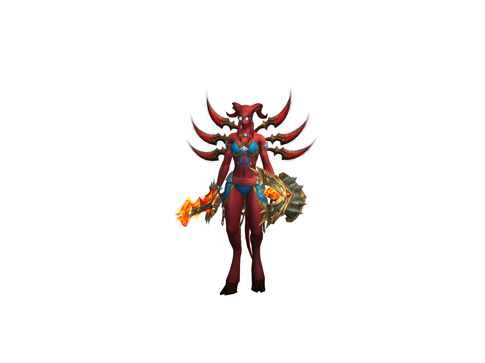 Mayabel 3D character render
