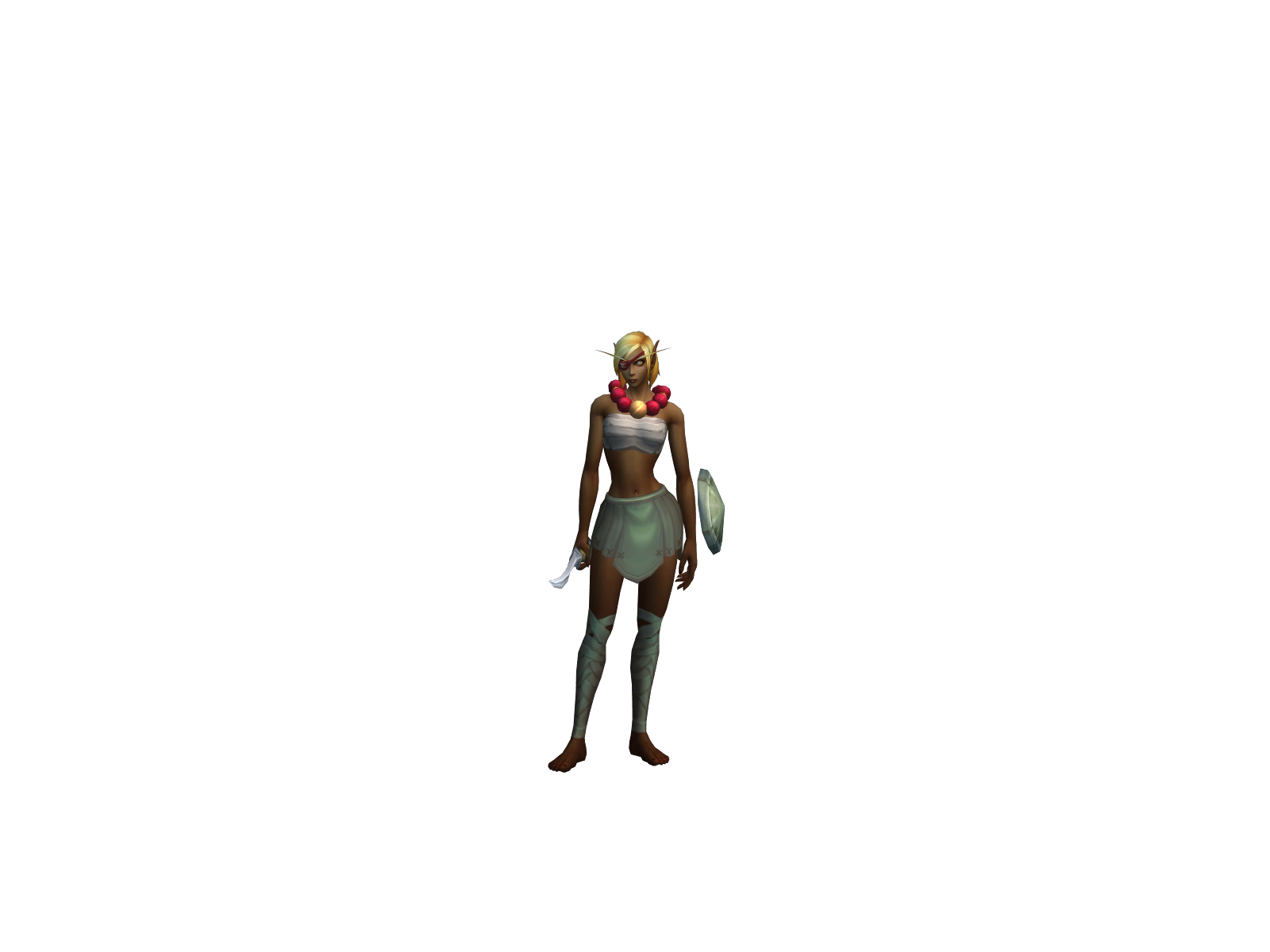 Avyl 3D character render